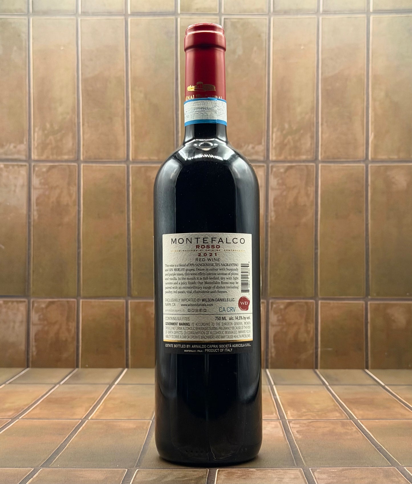 Arnaldo Caprai, Montefalco Rosso, Umbria, Italy, Sangiovese Blend, 2021