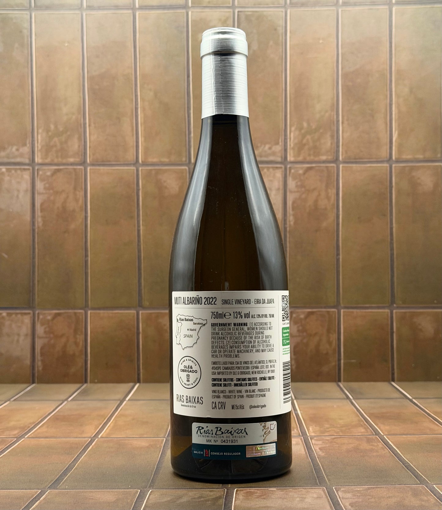 Raul Perez, 'Muti', Rias Biaxas, Spain, Albarino, 2021