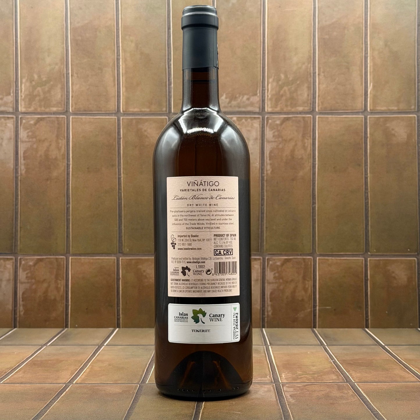 Vinatigo, Tenerife, Canary Islands, Listan Bianco 2024