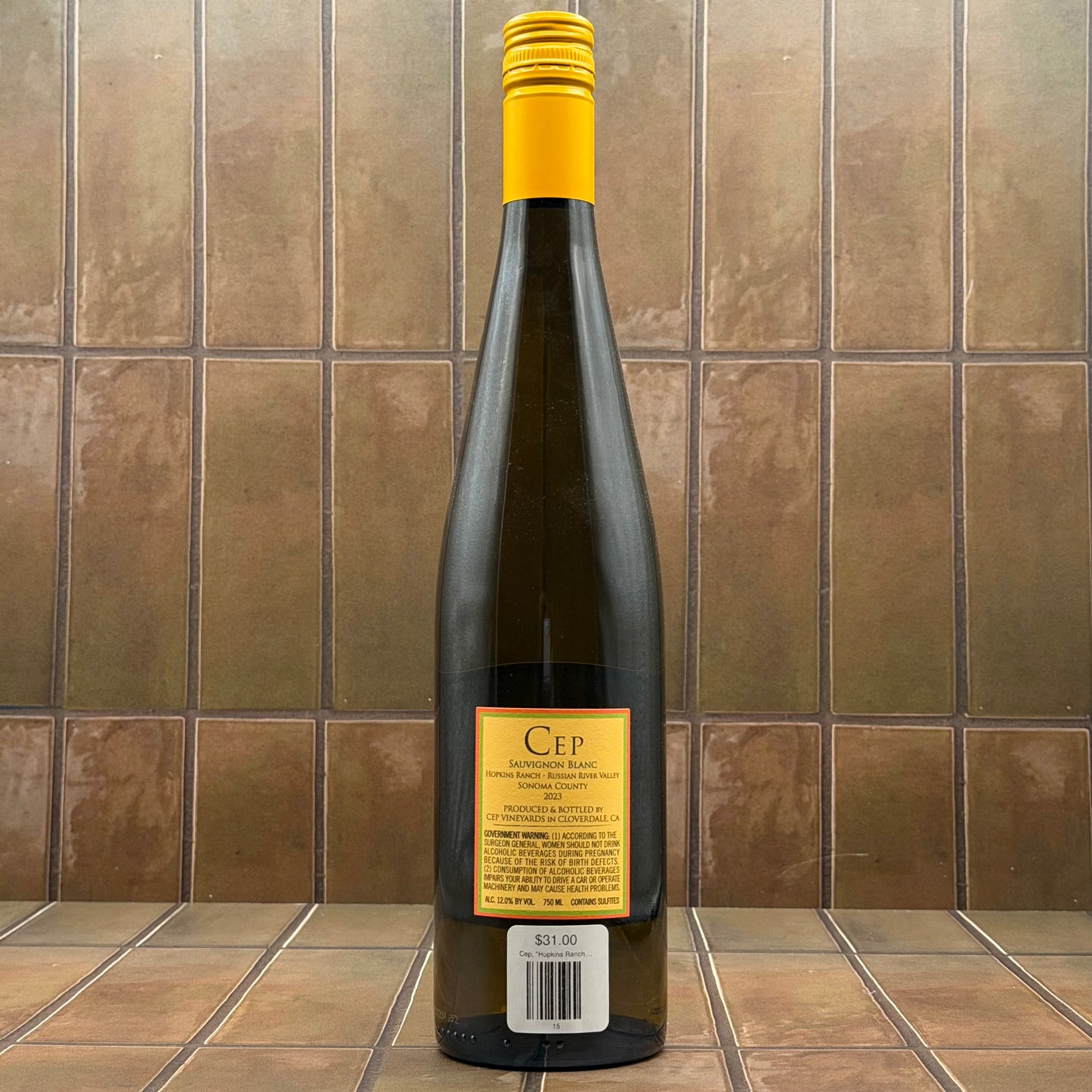 Cep, "Hopkins Ranch," Russian River, California, Sauvignon Blanc, 2023