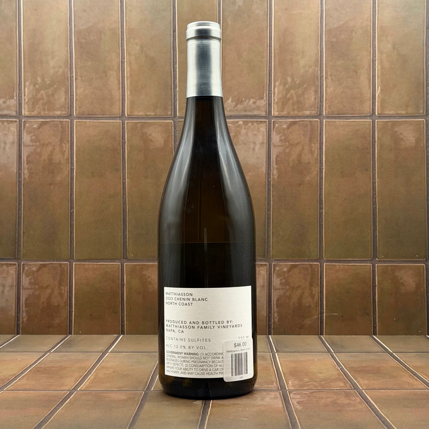 Matthiasson, North Coast, California, Chenin Blanc, 2023