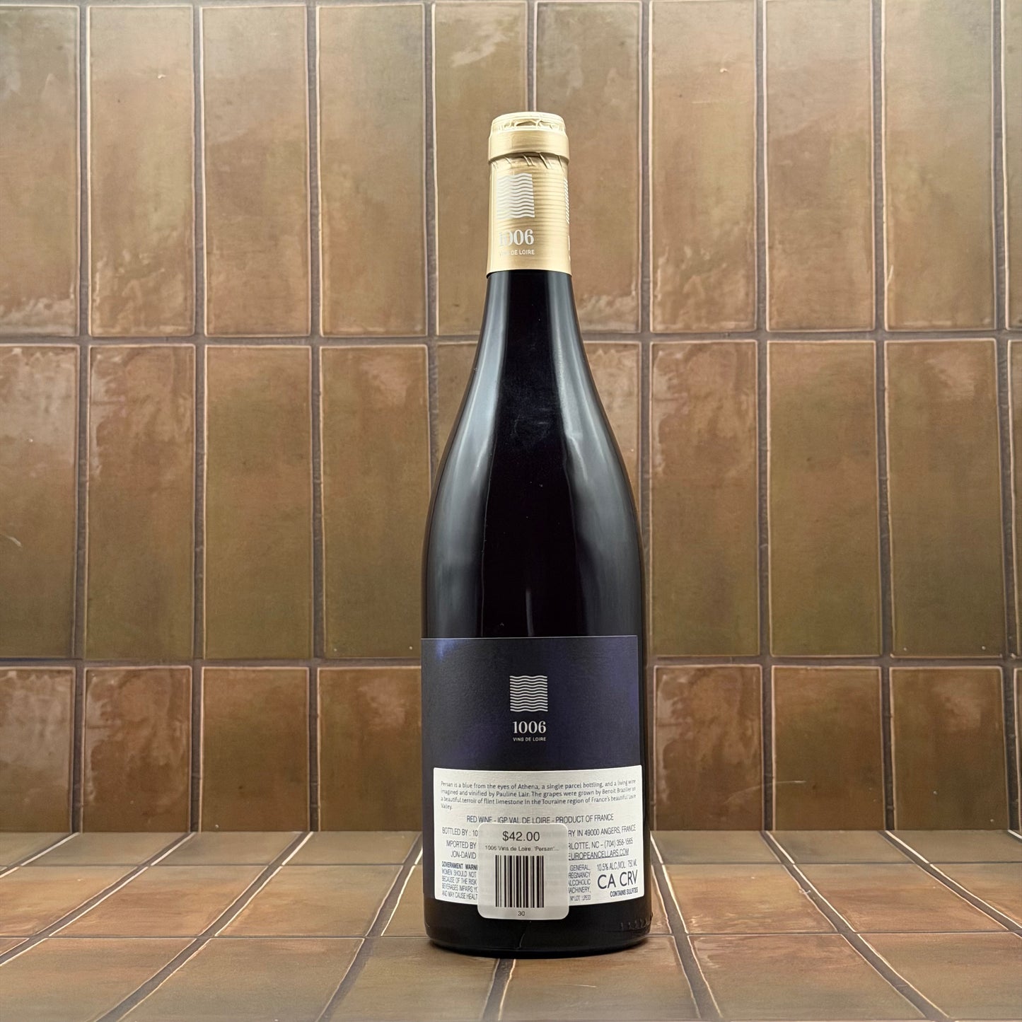 1006 Vins de Loire, 'Persan', Loire, France, Pineau d;Aunis, 2023