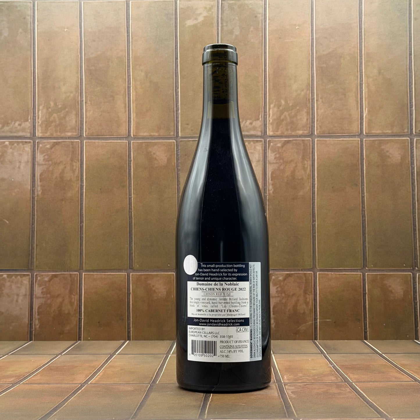 Noblaie 'Les Chiens Chiens', Chinon, France, Cabernet Franc 2022