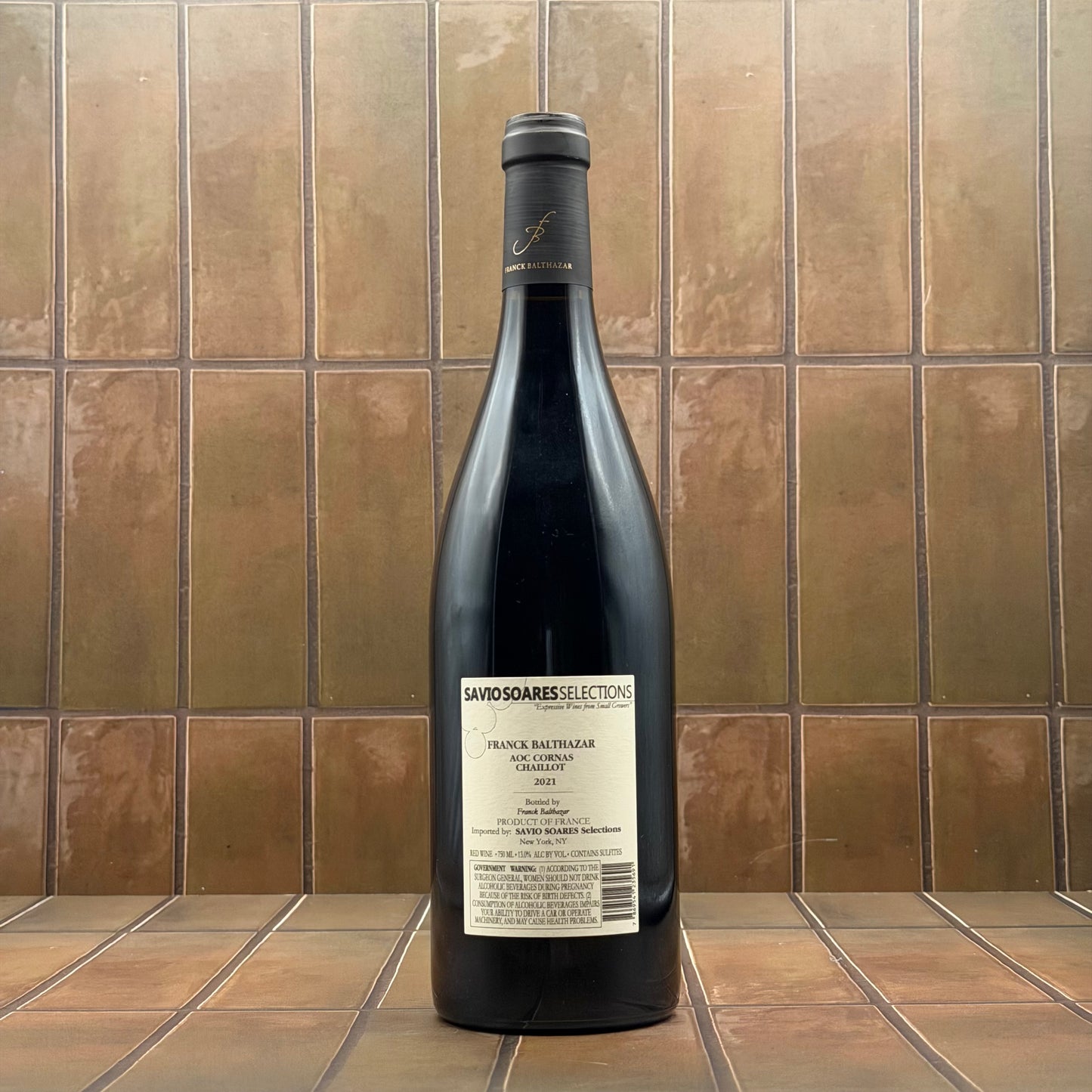 Franck Balthazar, 'Chaillot', Cornas, France, Syrah, 2021