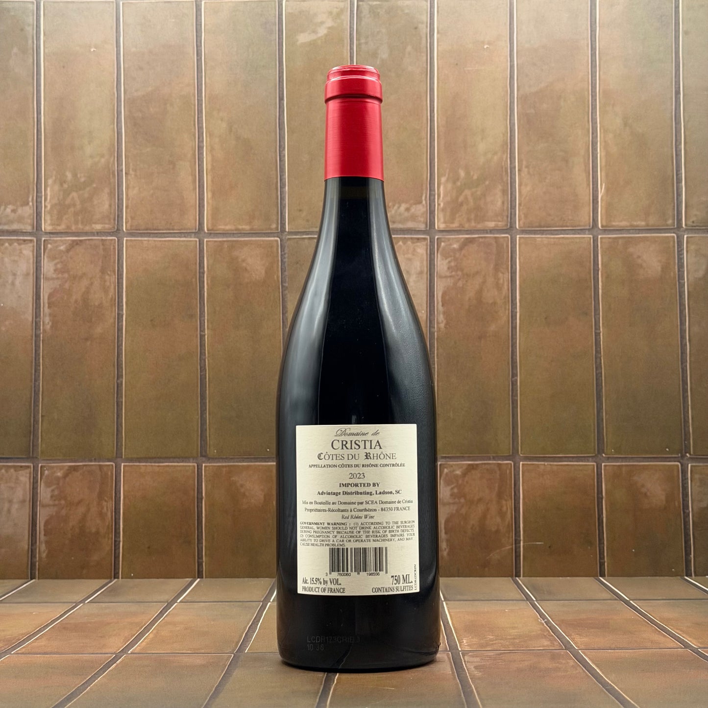 Cristia, Cotes-du-Rhone, France, Grenache, 2023