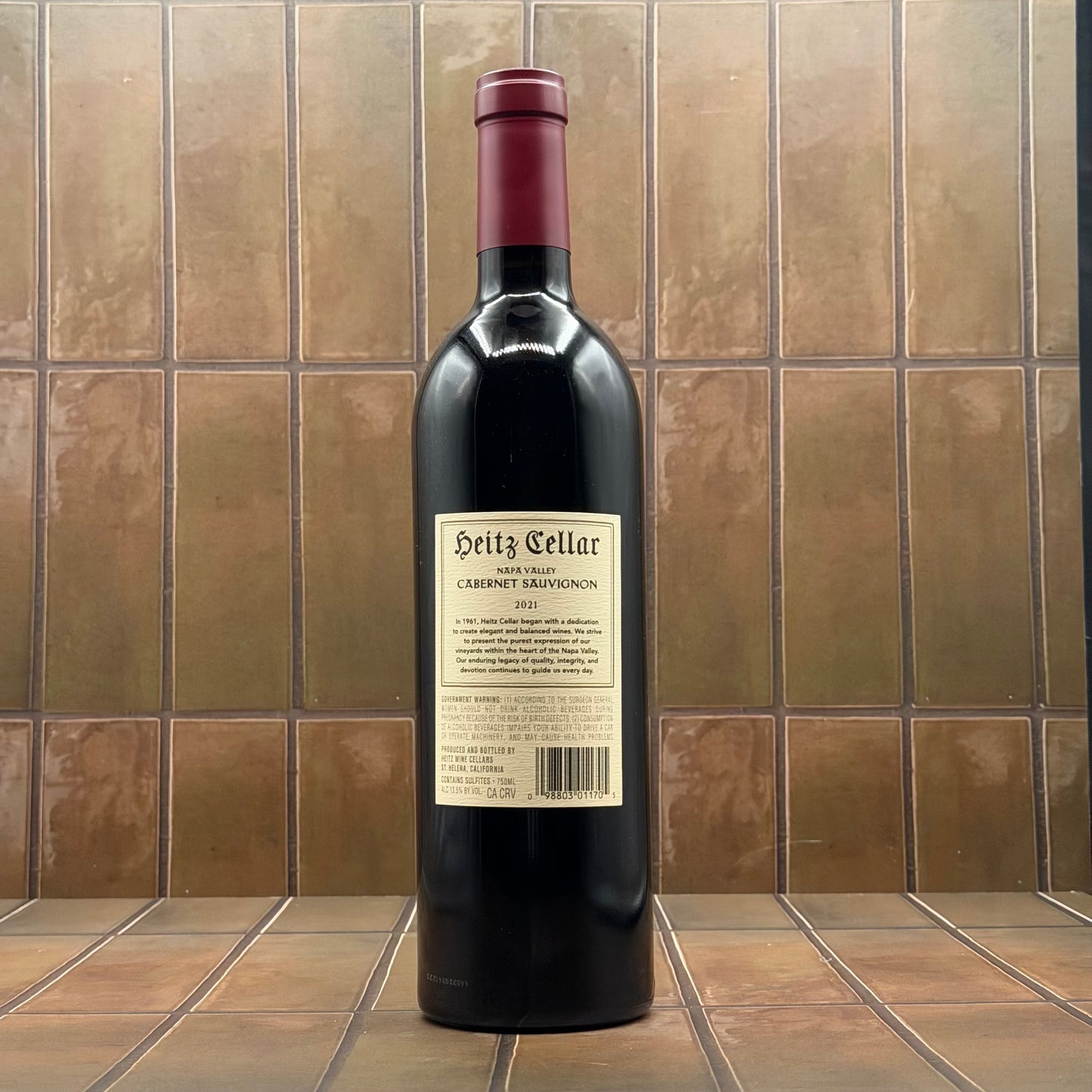 Heitz, Napa Valley, California, Cabernet Sauvignon 2021