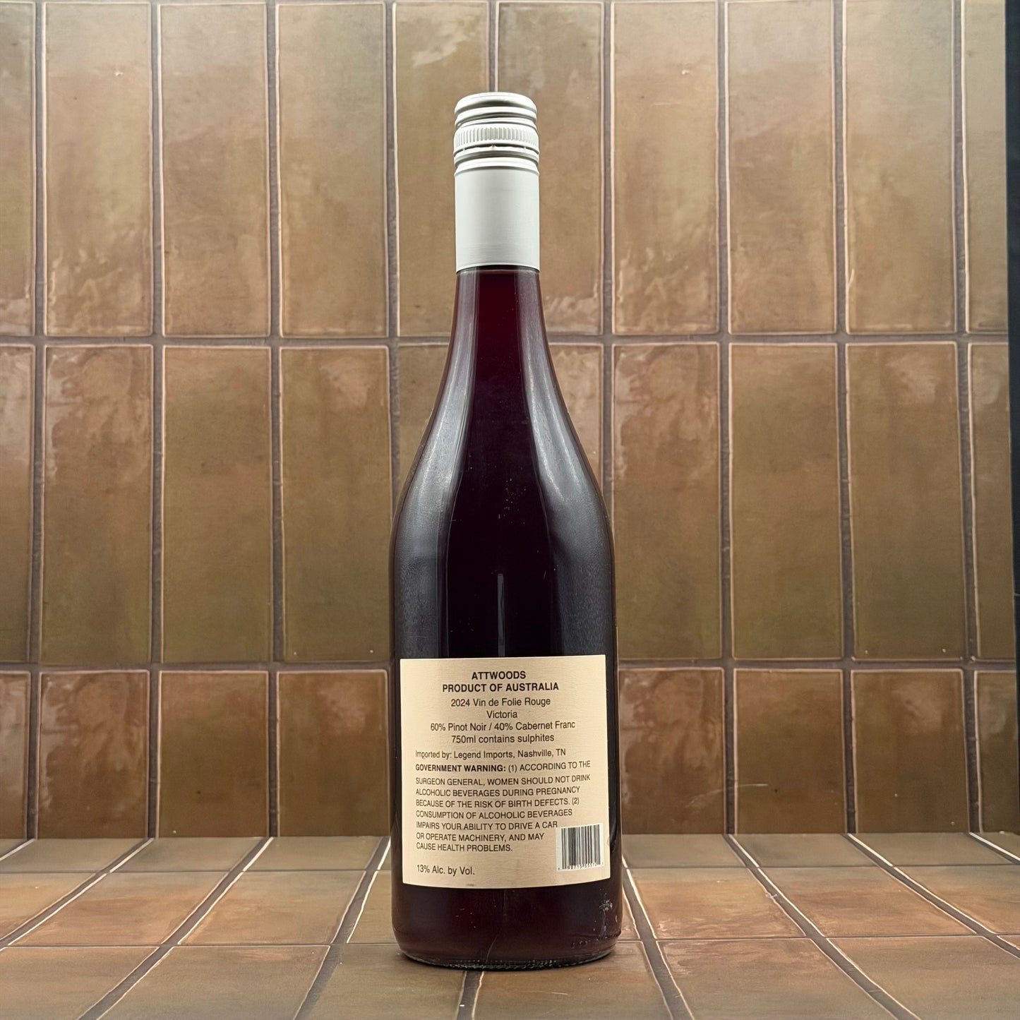 Attwoods, 'Vin de Folie Rouge', Victoria, Australia, Red Blend 2024