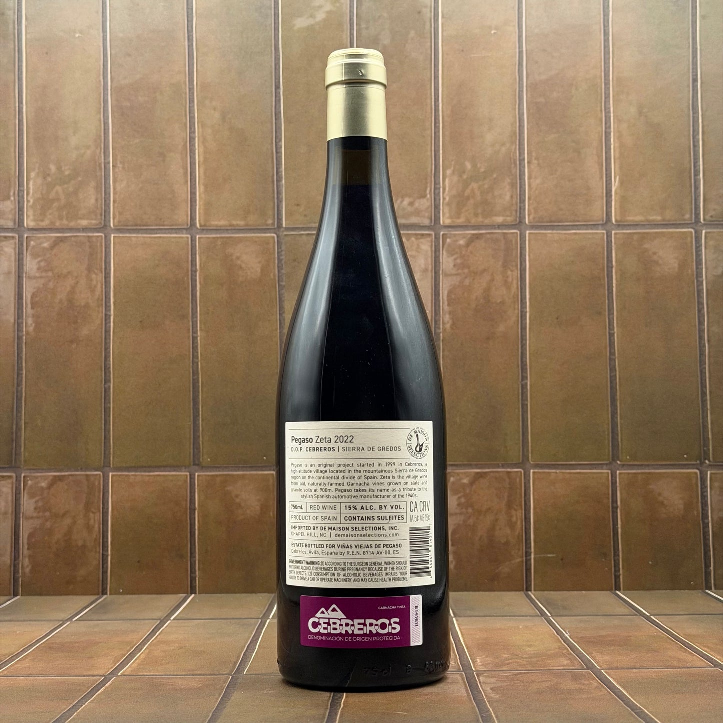 Vinas Viejas de Pegaso, 'Zeta', Castilla y Leon, Spain, Garnacha, 2022