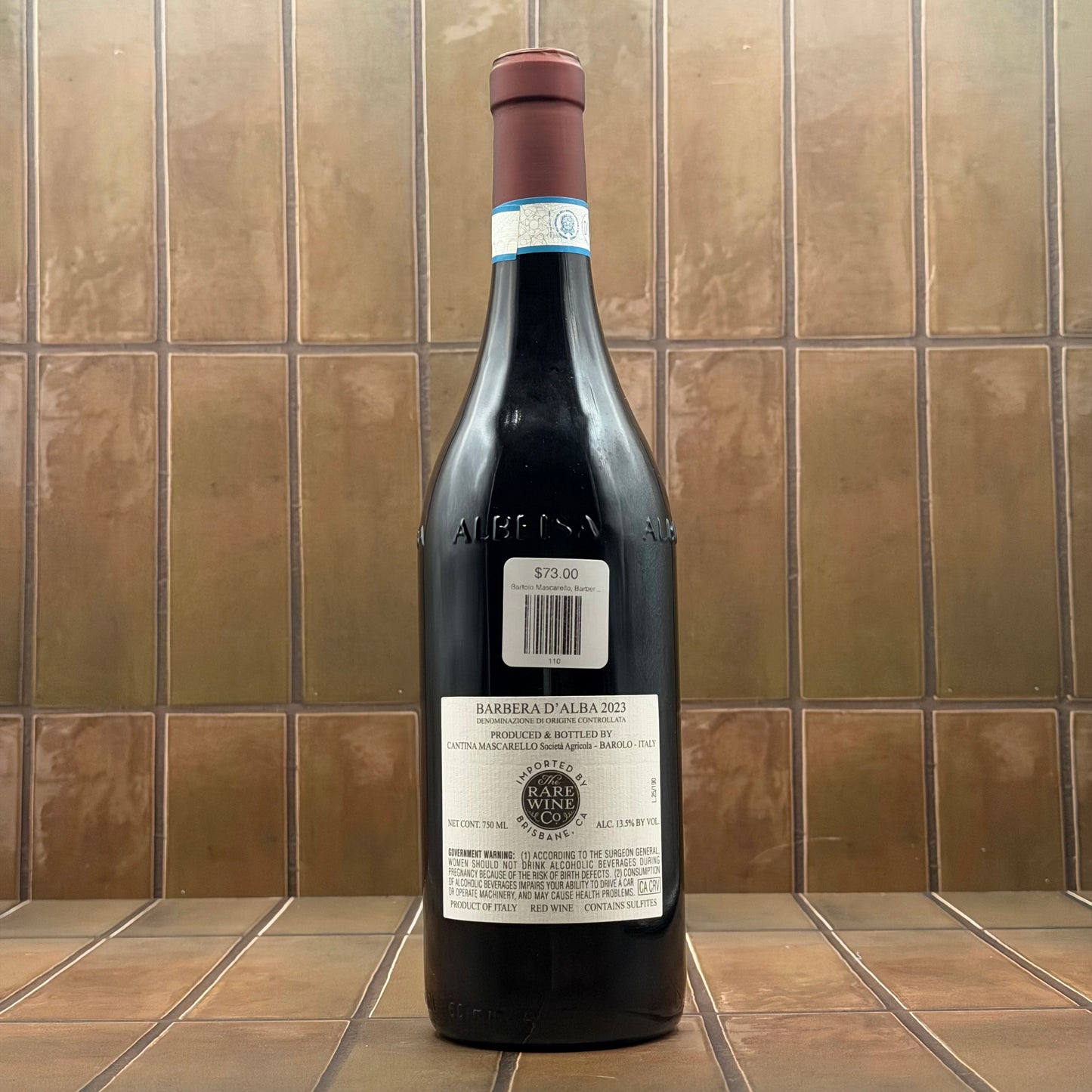 Bartolo Mascarello, Barbera d'Alba, Piedmont, Italy, Barbera 2023