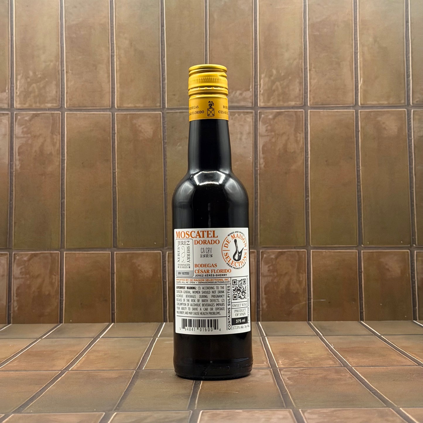 Cesar Florido, Moscatel Dorado 375ml