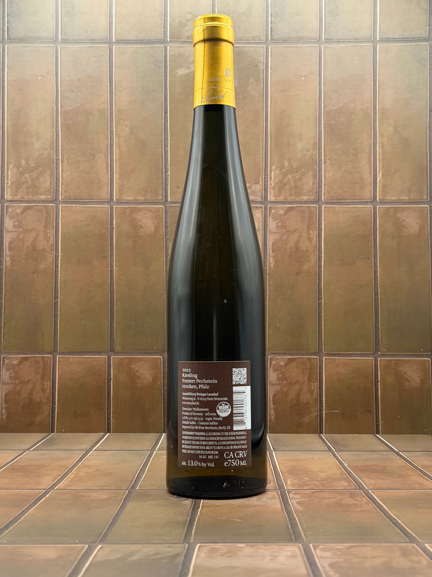 Lucashof, 'Pechstein Grosses Gewächs', Pfalz, Germany, Riesling, 2022