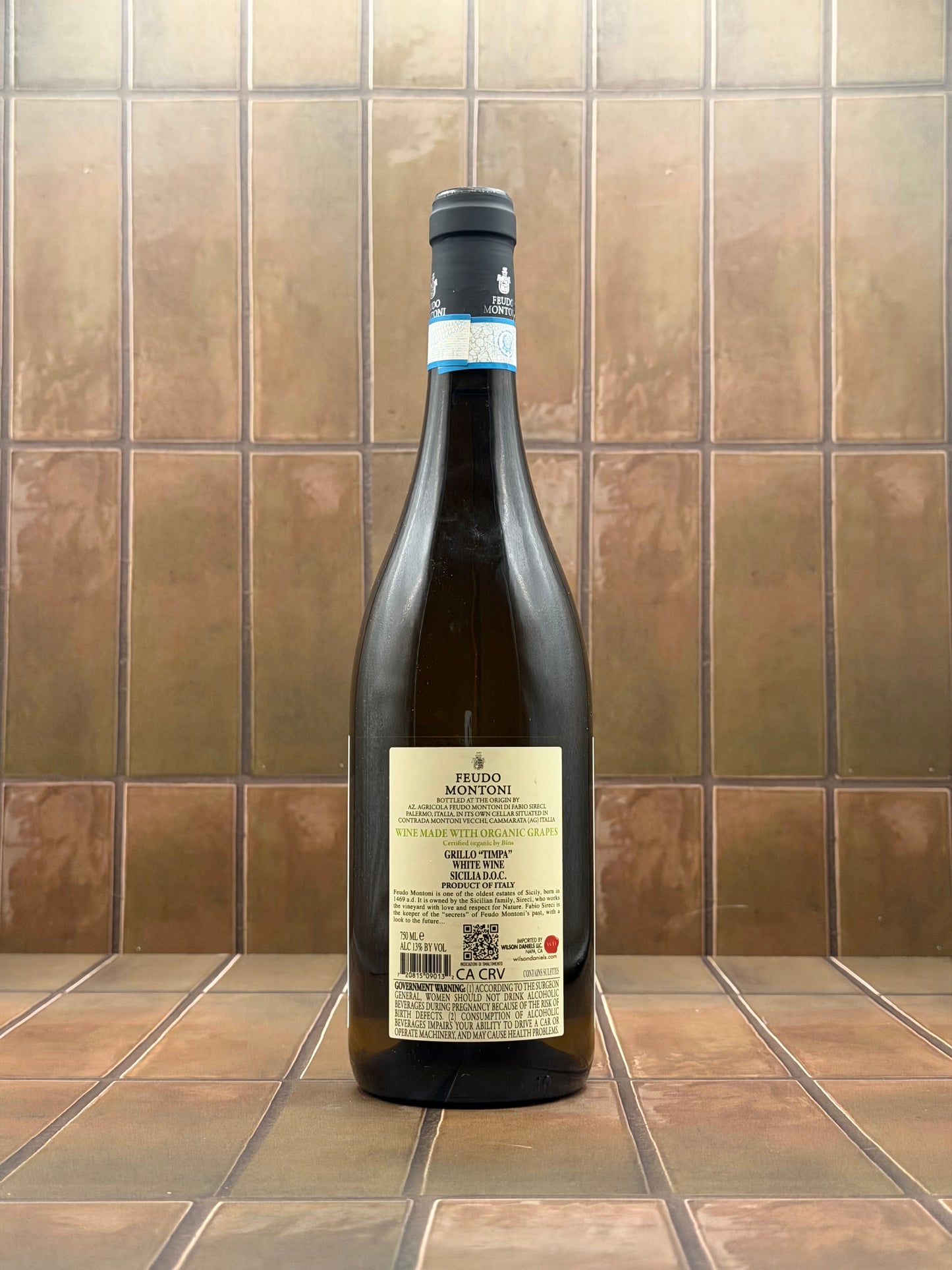 Feudo Montoni, 'Della Timpa', Sicily, Italy, Grillo, 2023