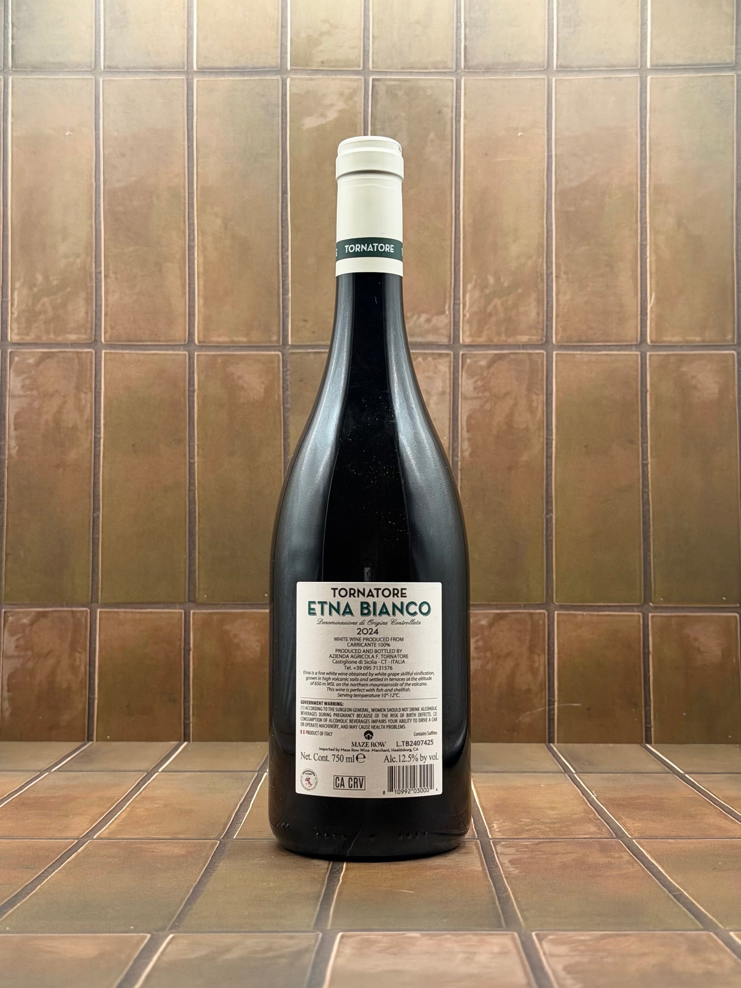 Tornatore, Etna Bianco, Sicily, Italy, Caricante, 2024