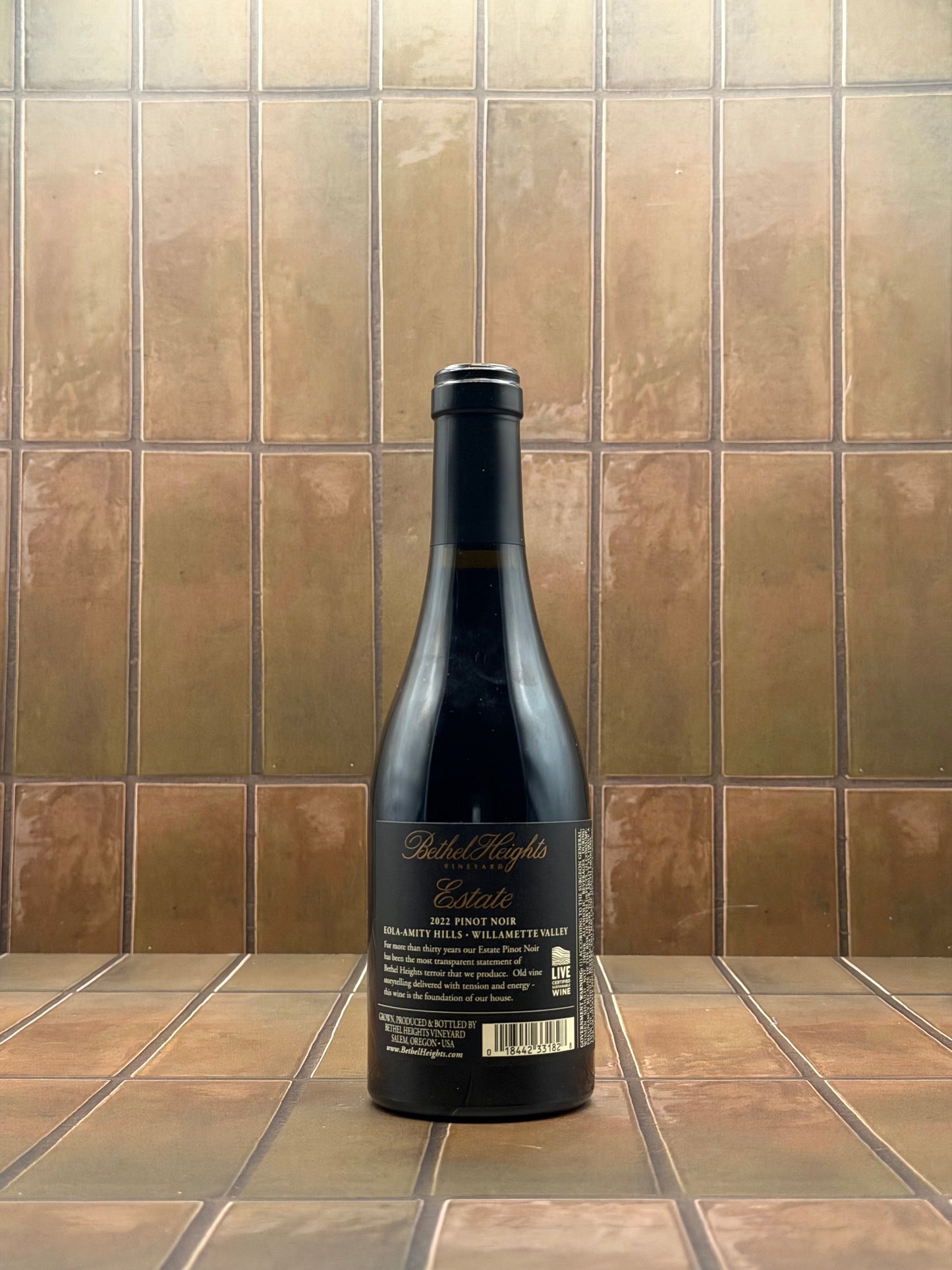 Bethel Heights, "Estate," Willamette Valley, Oregon, Pinot Noir, 2022 375ml