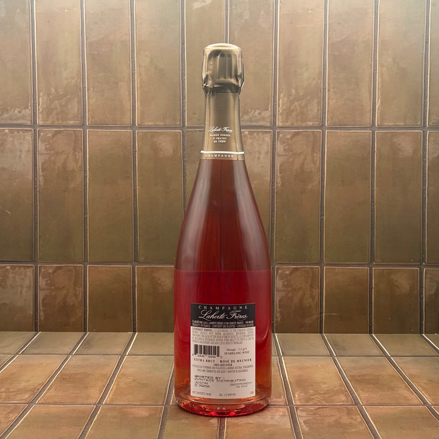 Laherte-Freres, 'Rose de Meunier', Champagne, France, NV