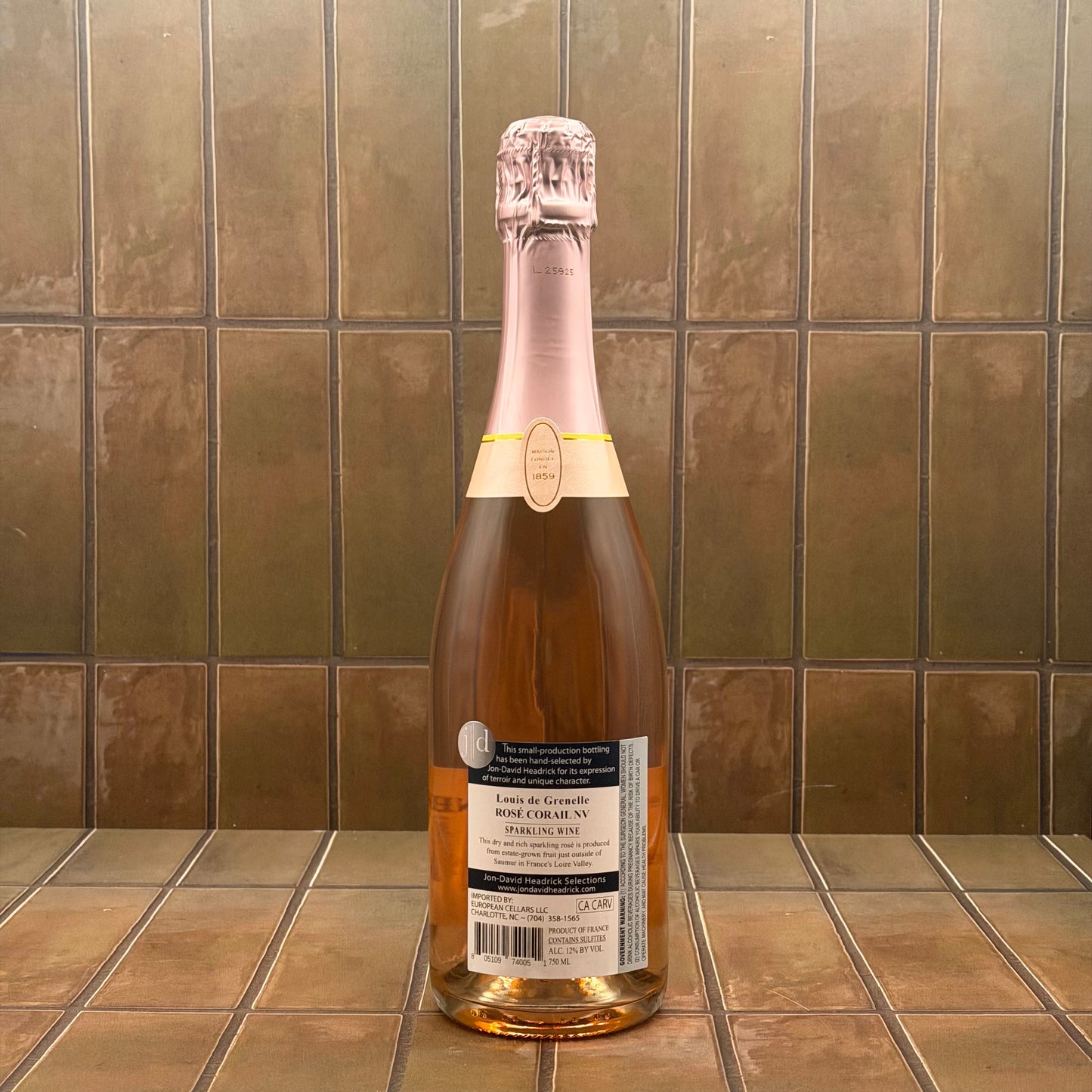 Louis de Grenelle, 'Grenelle Corail Rose' Loire, France, NV