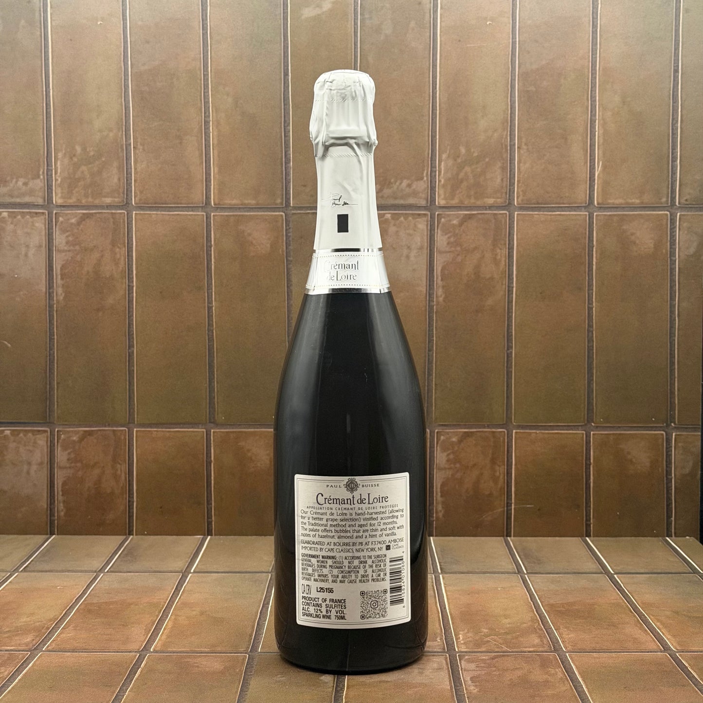 Paul Buisse, Crémant de Loire, France, Chenin Blanc blend, NV
