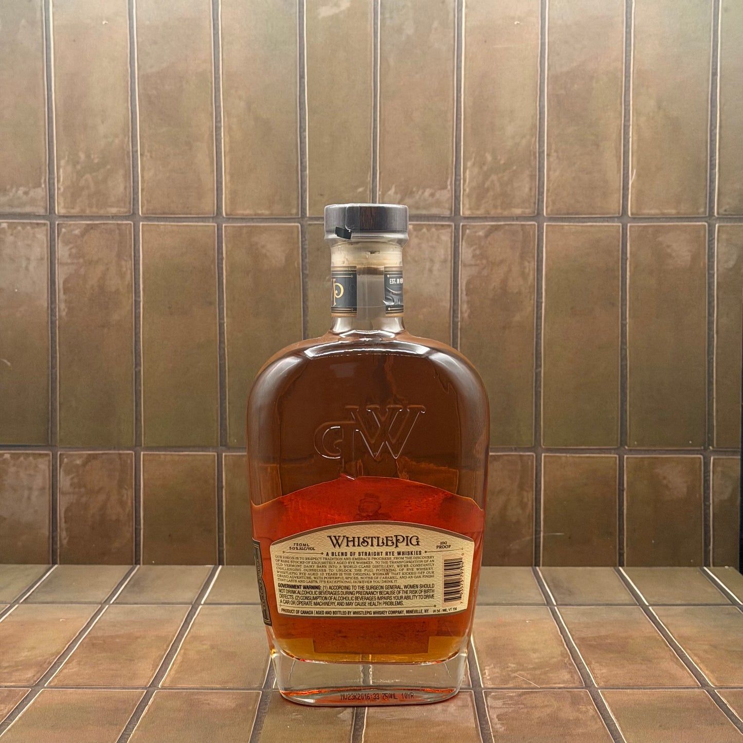 WhistlePig Small Batch Rye Whiskey Aged 10 Years