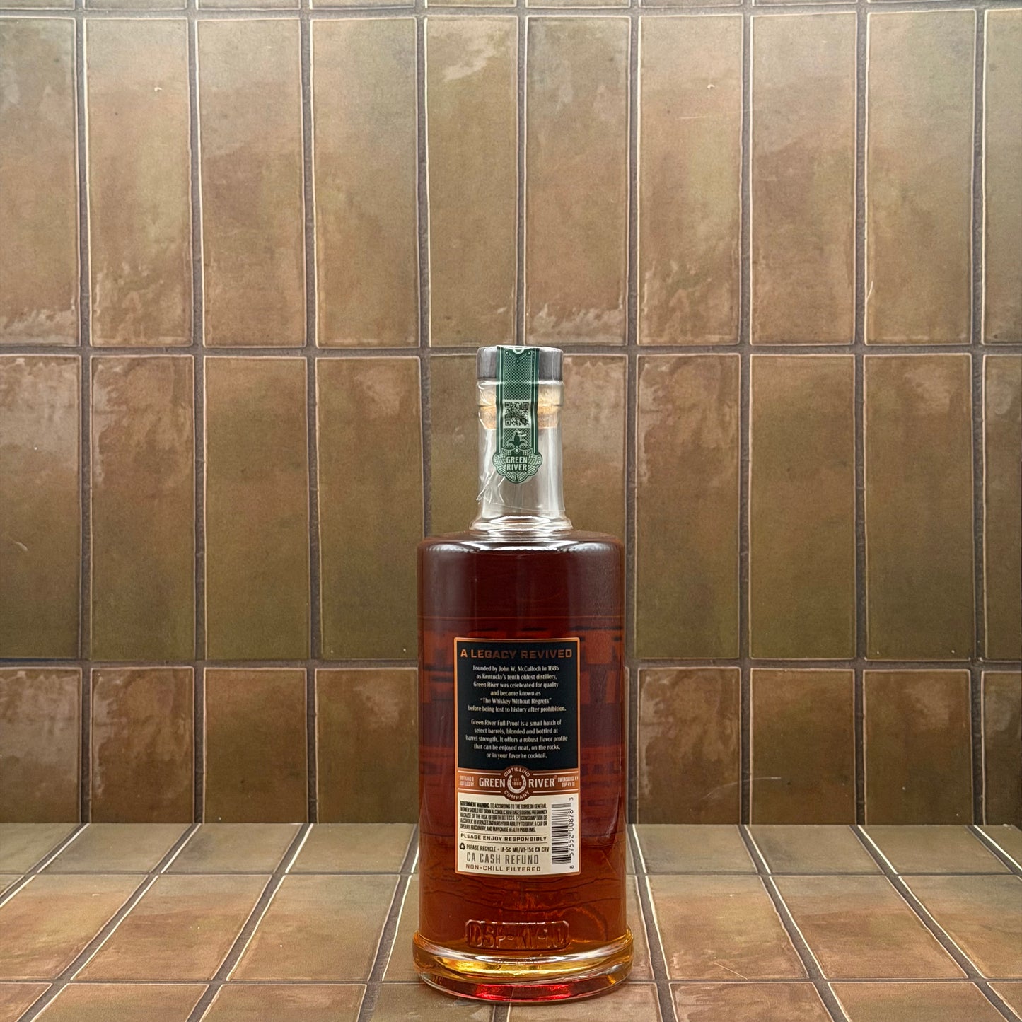 Green River Full Proof Kentucky Full Proof Bourbon