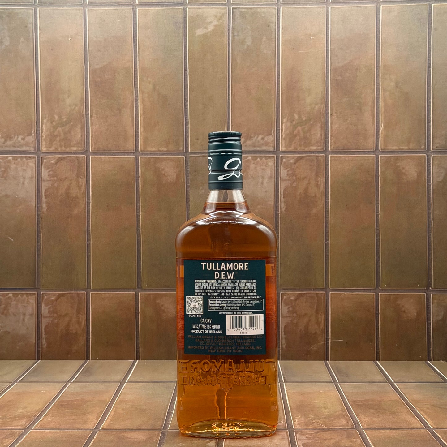Tullamore D.E.W. Original Irish Whiskey, 750ml