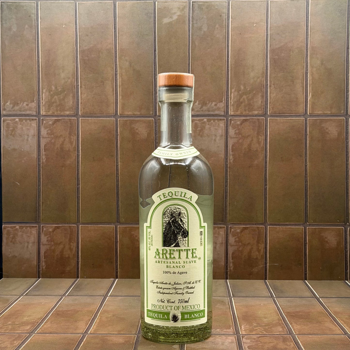 Tequila Arette Artesenal Suave Blanco