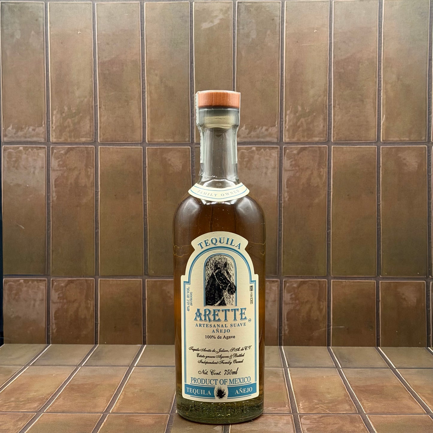 Tequila Arette Artesenal Sauve Anejo