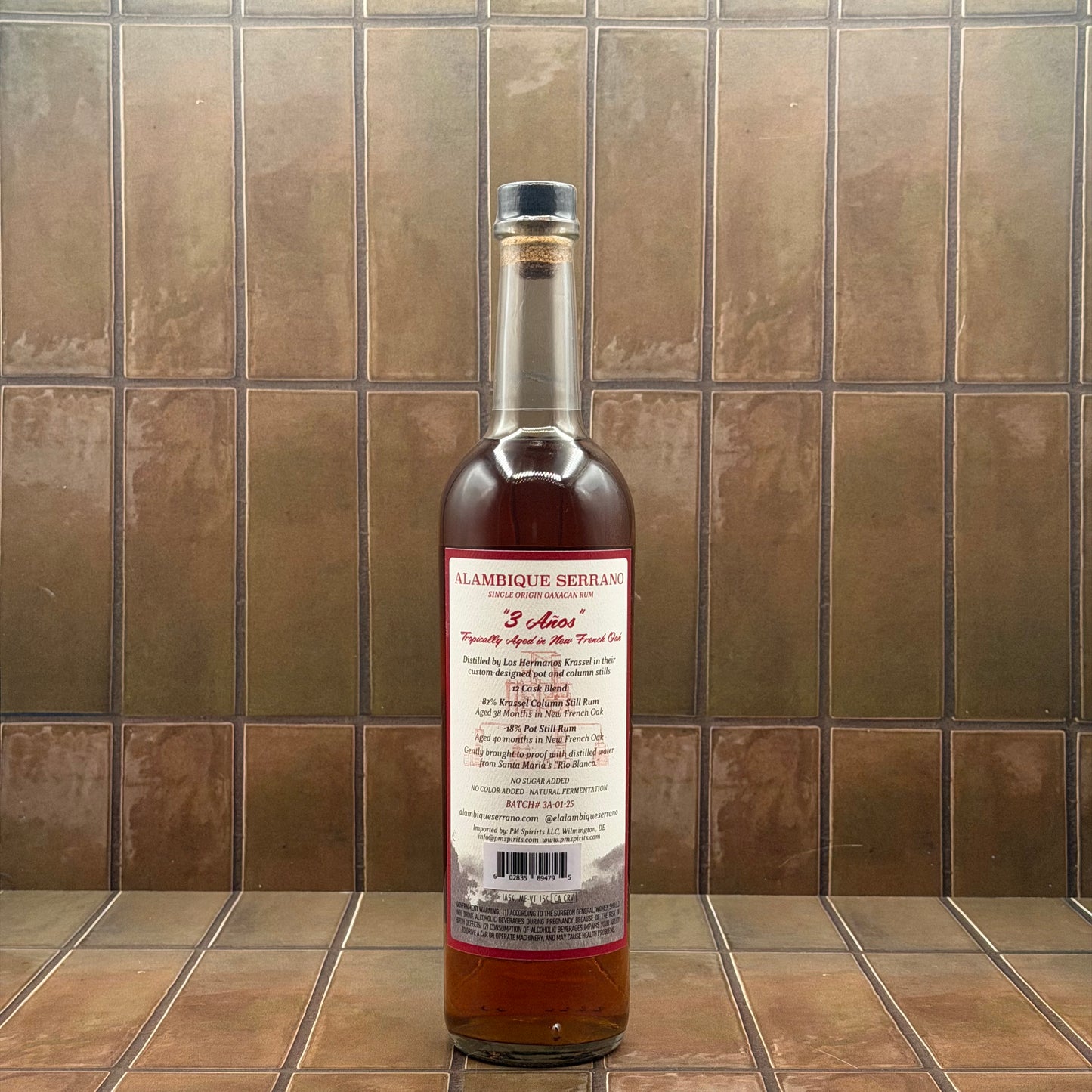 Alambique Serrano '3 Anos'