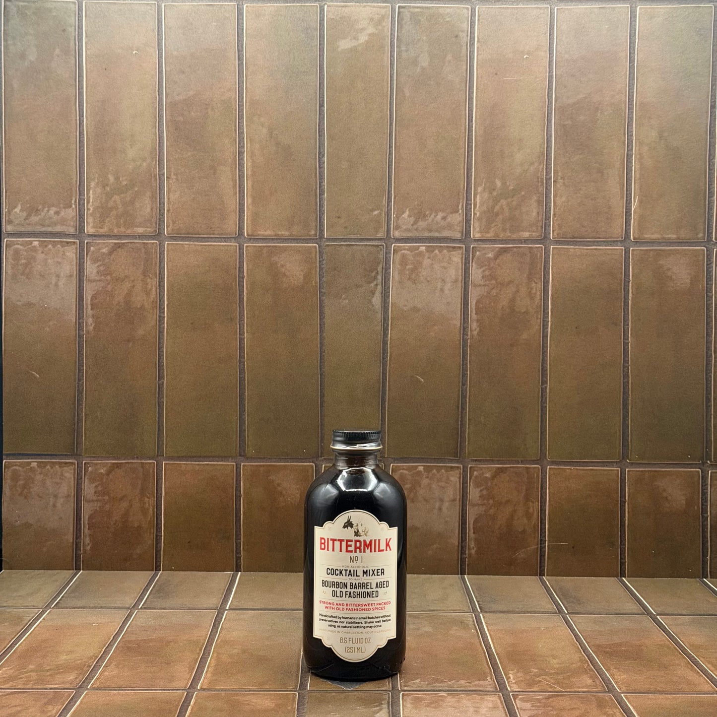Bittermilk No. 1 Bourbon Barrel Aged Old Fashioned, 8.5oz