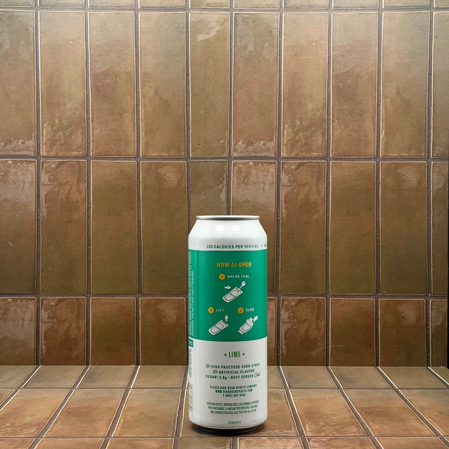 High Noon Tequila Seltzer Lime, 700ml