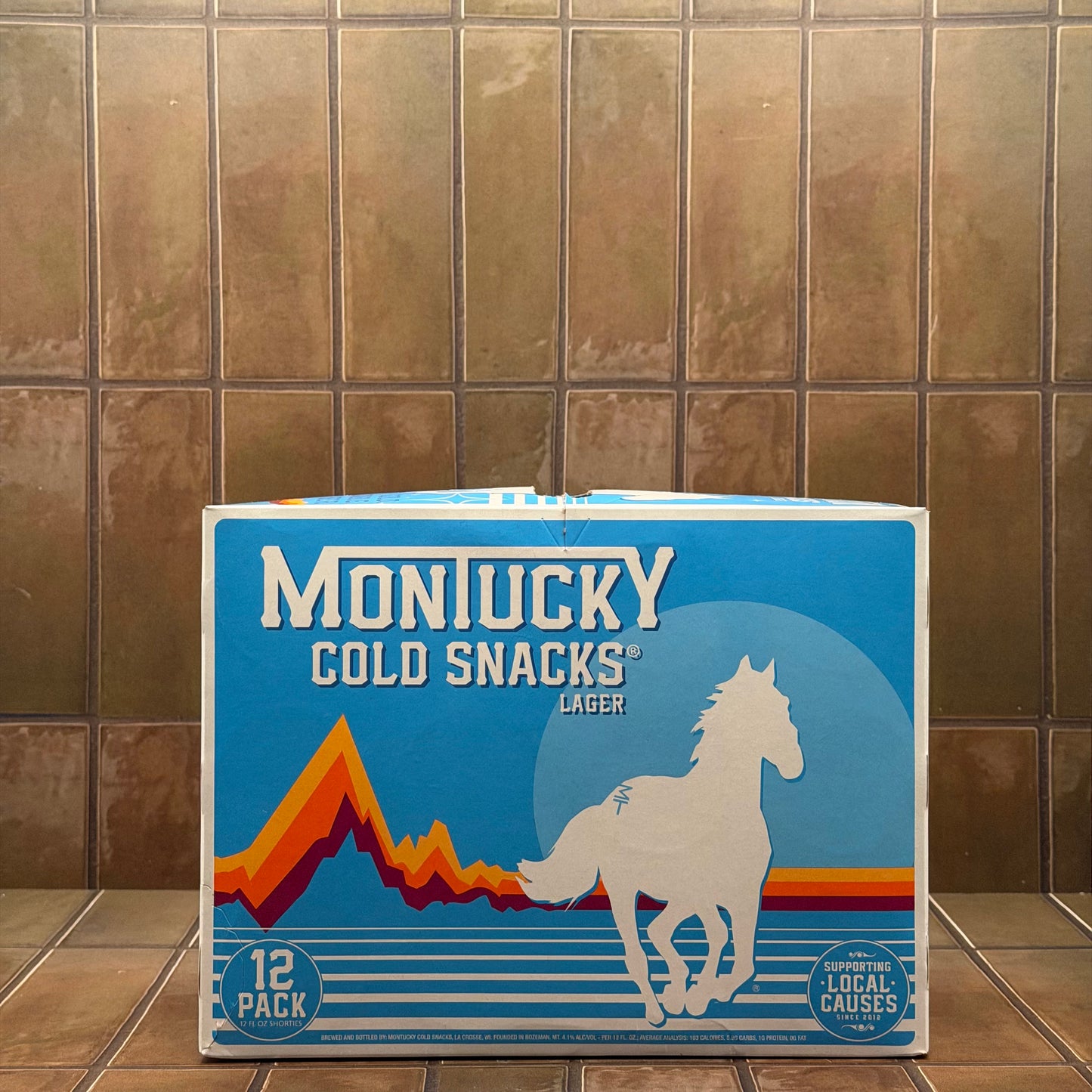 Montucky Cold Snacks Lager, 12 pack