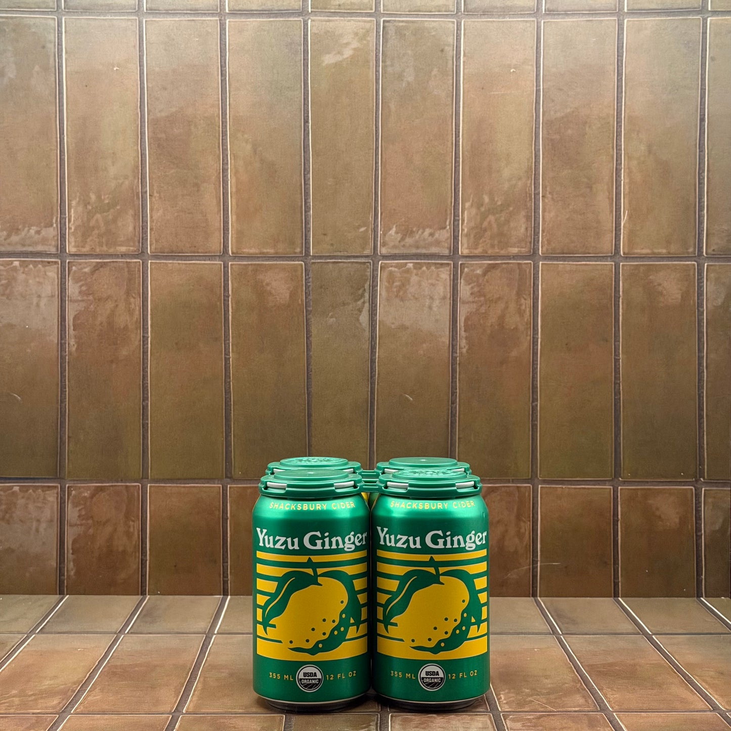 Shacksbury Organic Yuzu Ginger Cider, Single