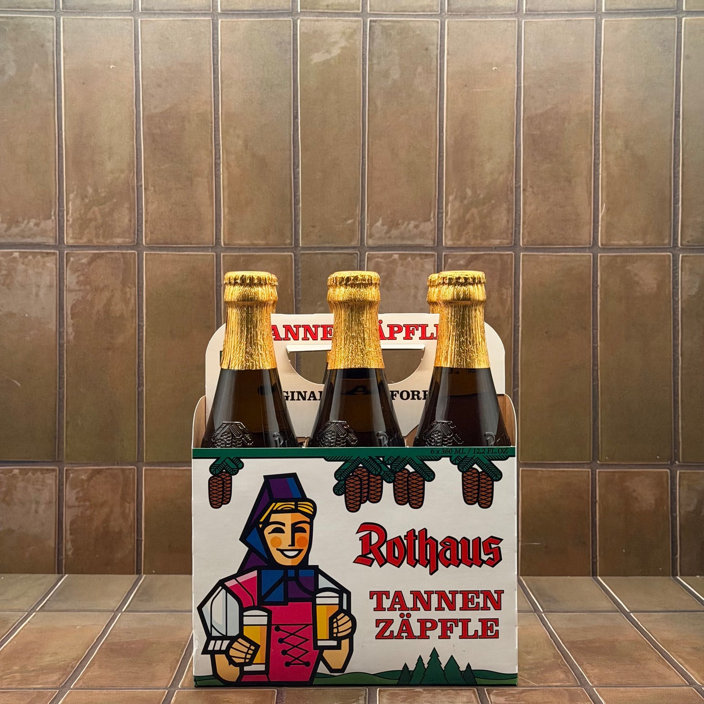 Rothaus Tannenzäpfle German Pils, 6 pik