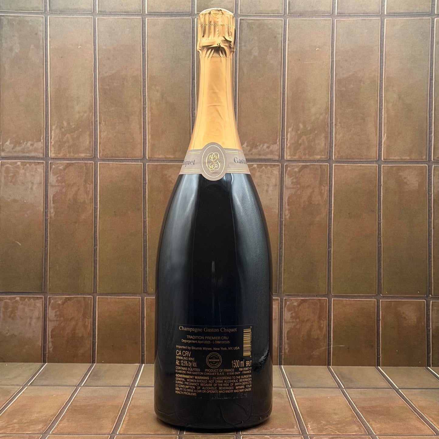 Gaston Chiquet, 'Tradition' Brut 1er Cru, Champagne, NV 1.5 liter