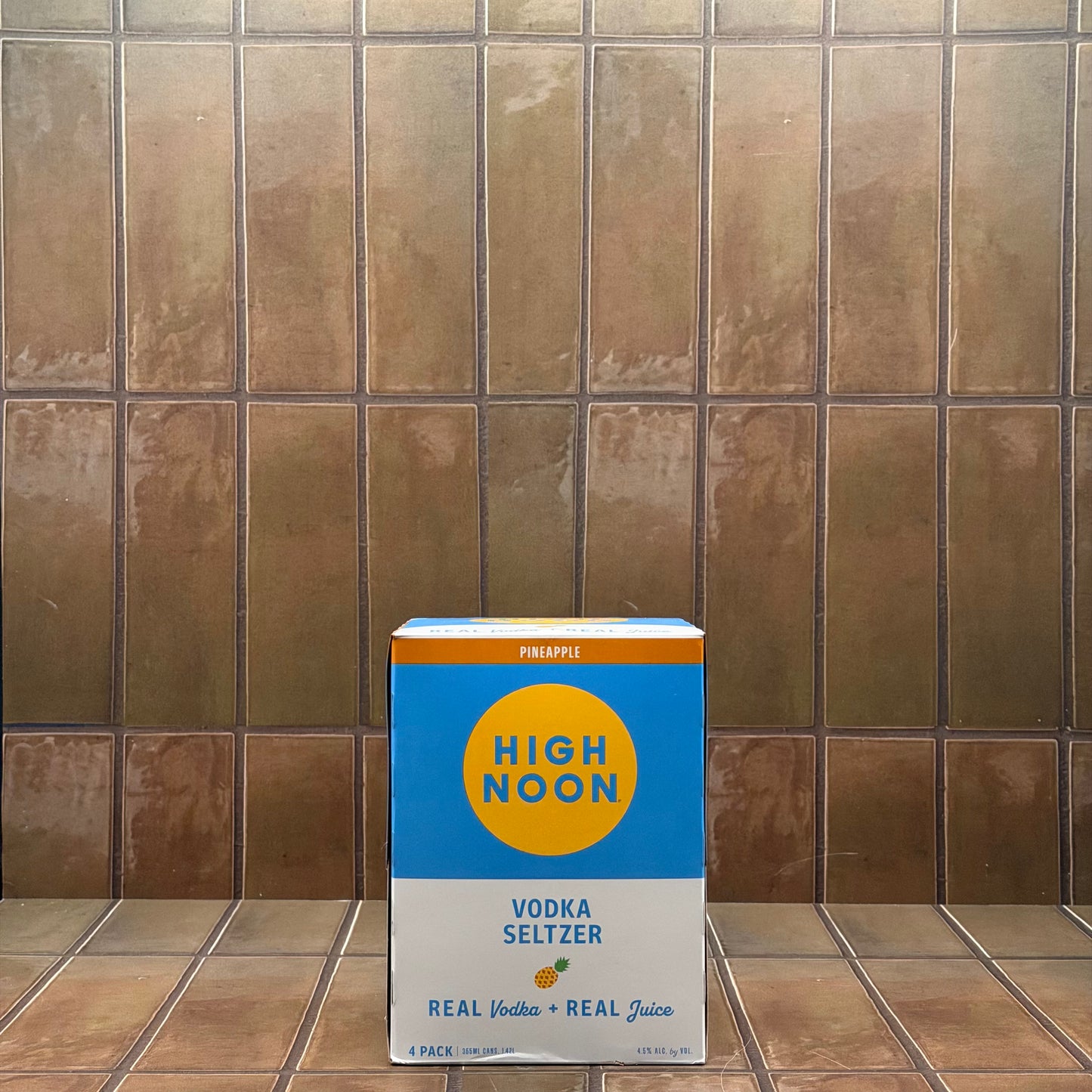 High Noon Vodka Seltzer Pineapple, 4 pack