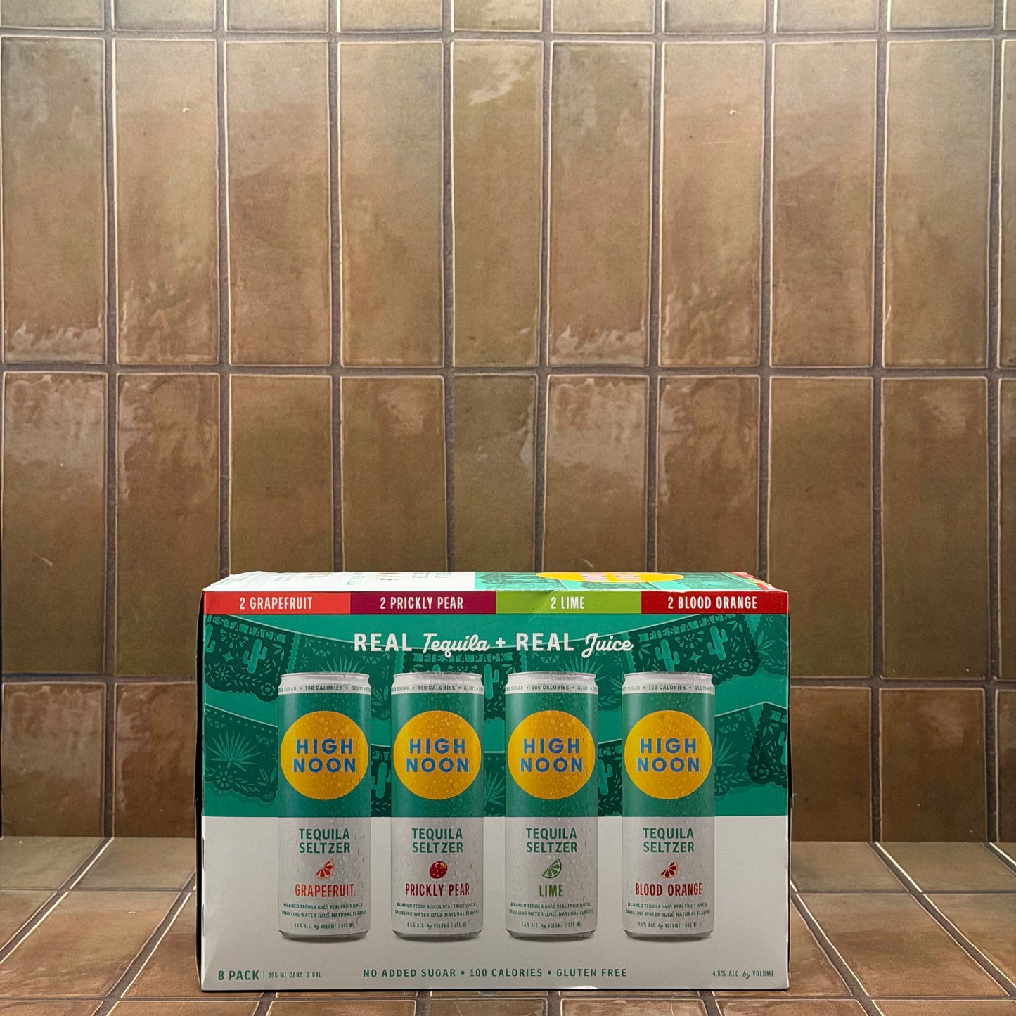 High Noon Tequila Fiesta Seltzer Mix Packs, 8 pack