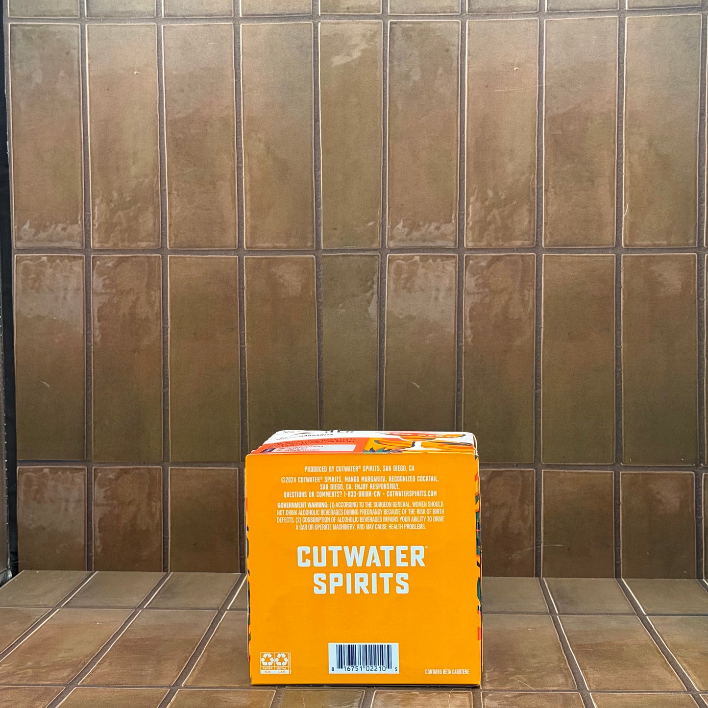 Cutwater Mango Margarita, 4 pack