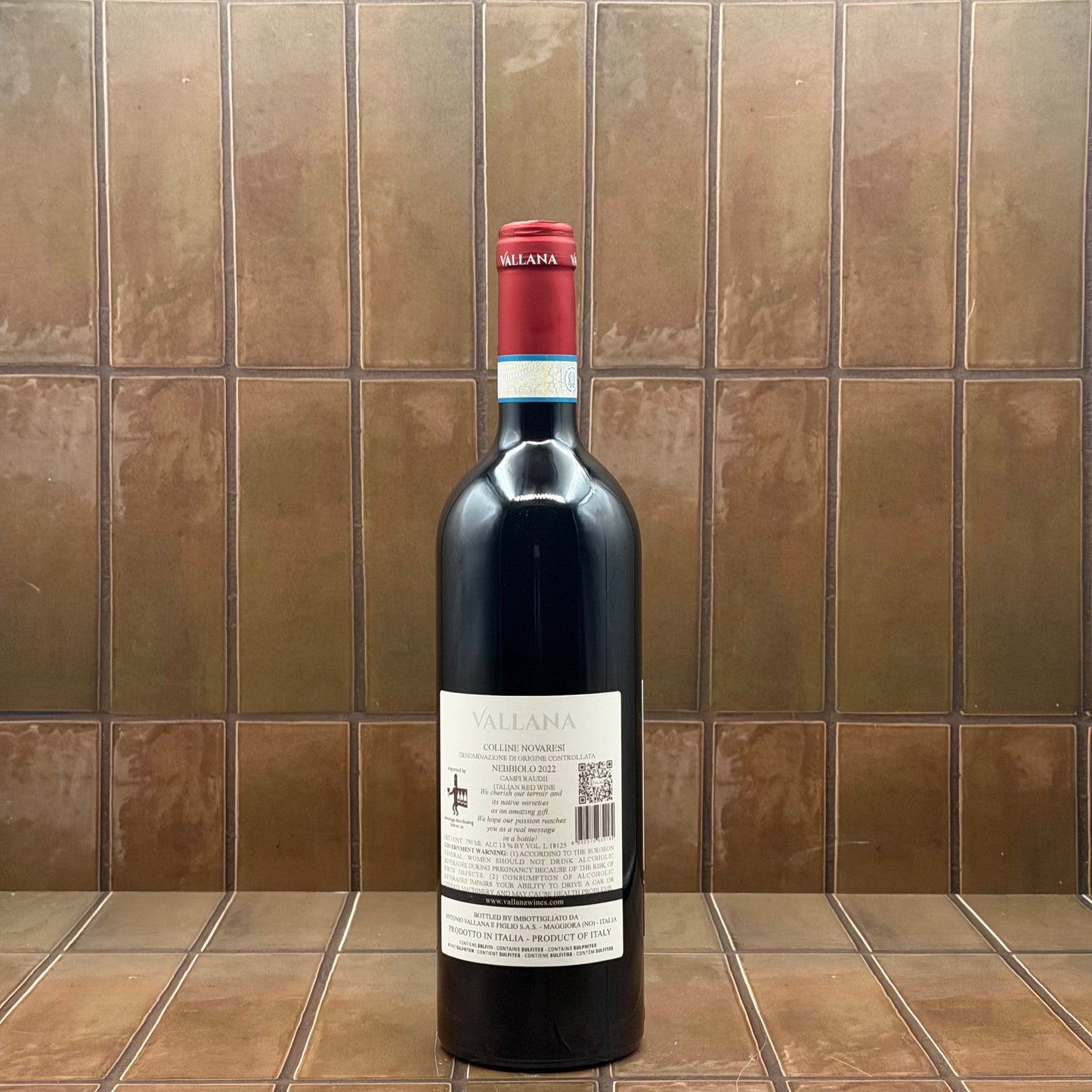Vallana, 'Campi Raudi', Colline Novaresi, Piedmont, Italy, Nebbiolo 2022