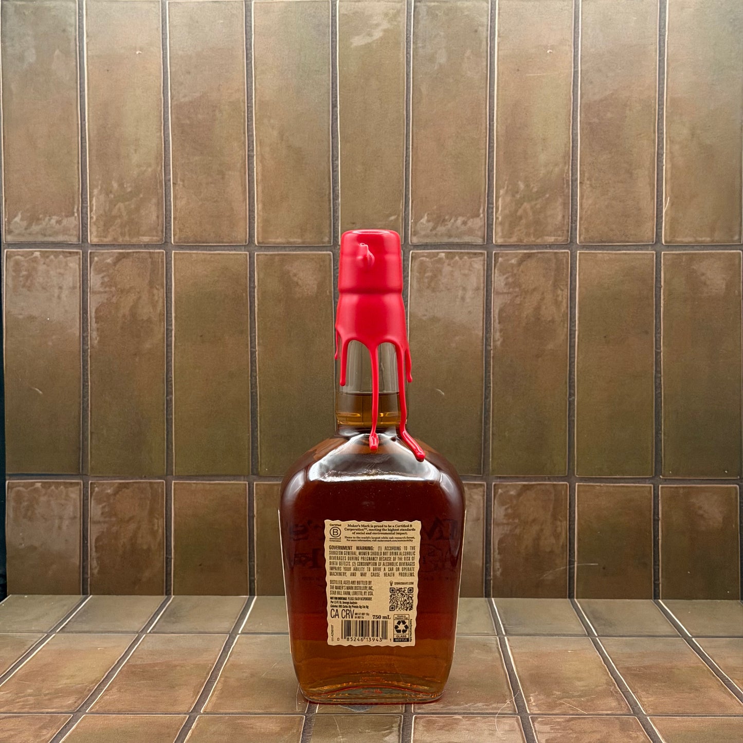 Maker's Mark Kentucky Straight Bourbon Whiskey, 750ml