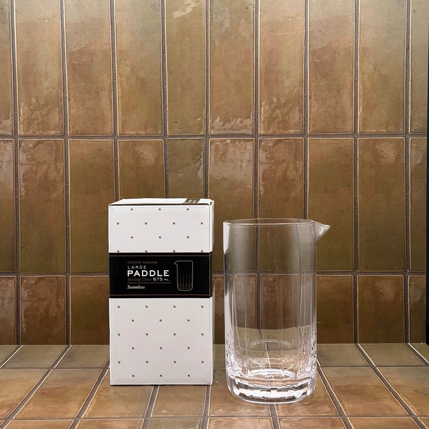 Cocktail Kingdom Large Seamless Paddle Mixing Glass