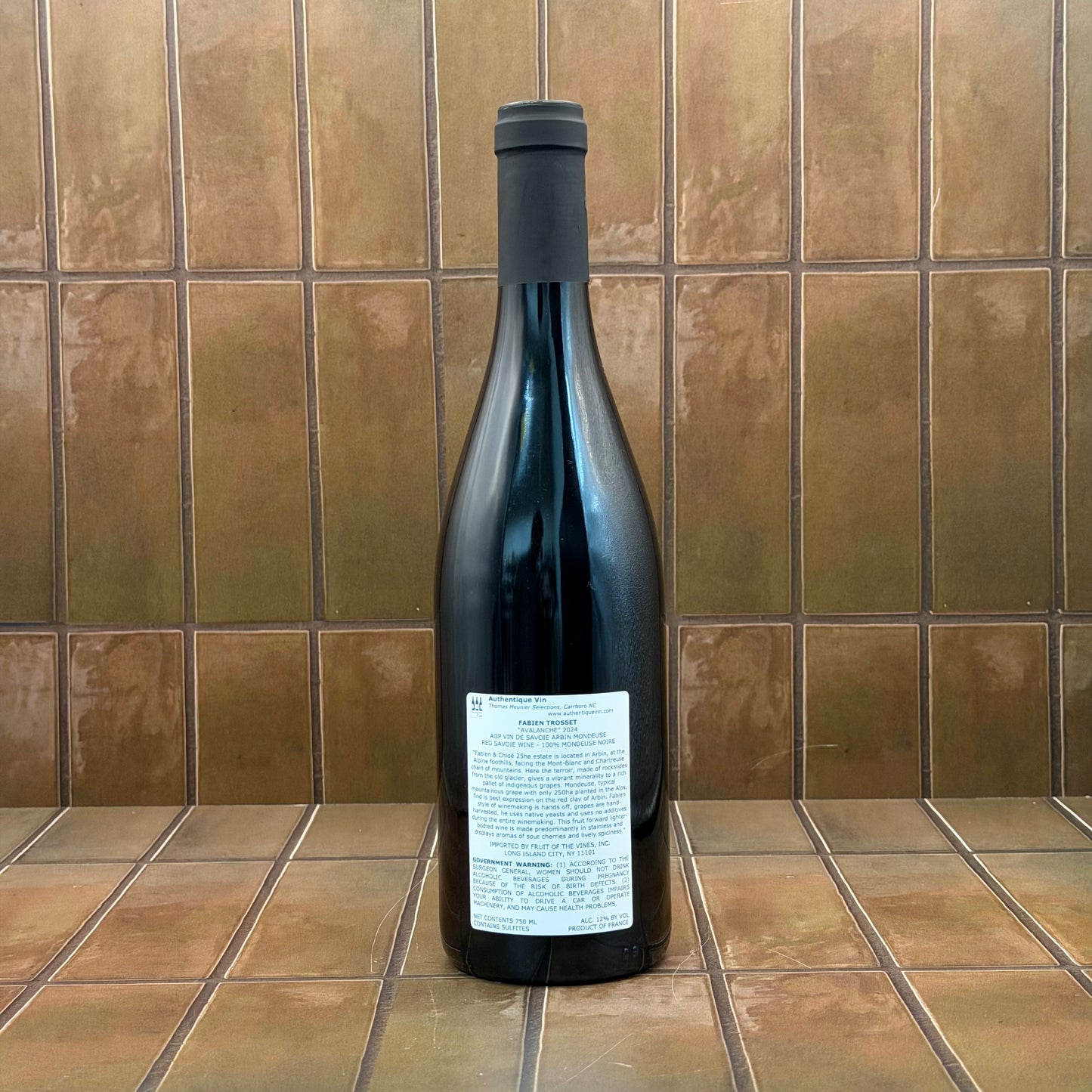 Fabien Trosset, 'Avalanche', Savoie, France, Mondeuse 2024