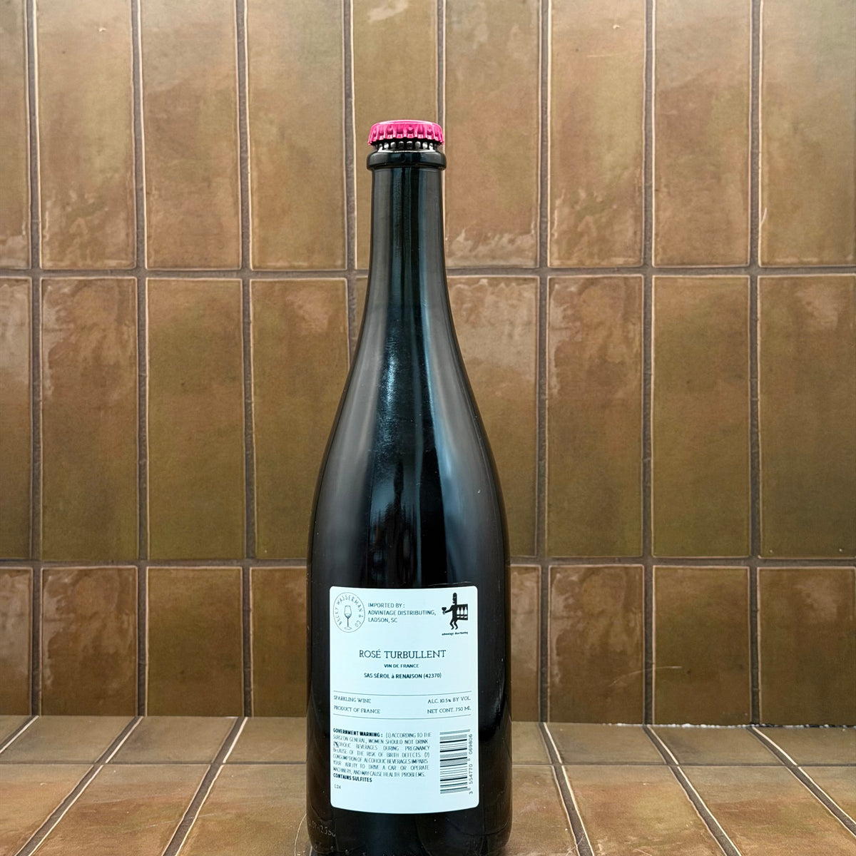 Domaine Sérol & Champs Libres, 'Turbullent Rose', Loire Valley, France, Gamay NV