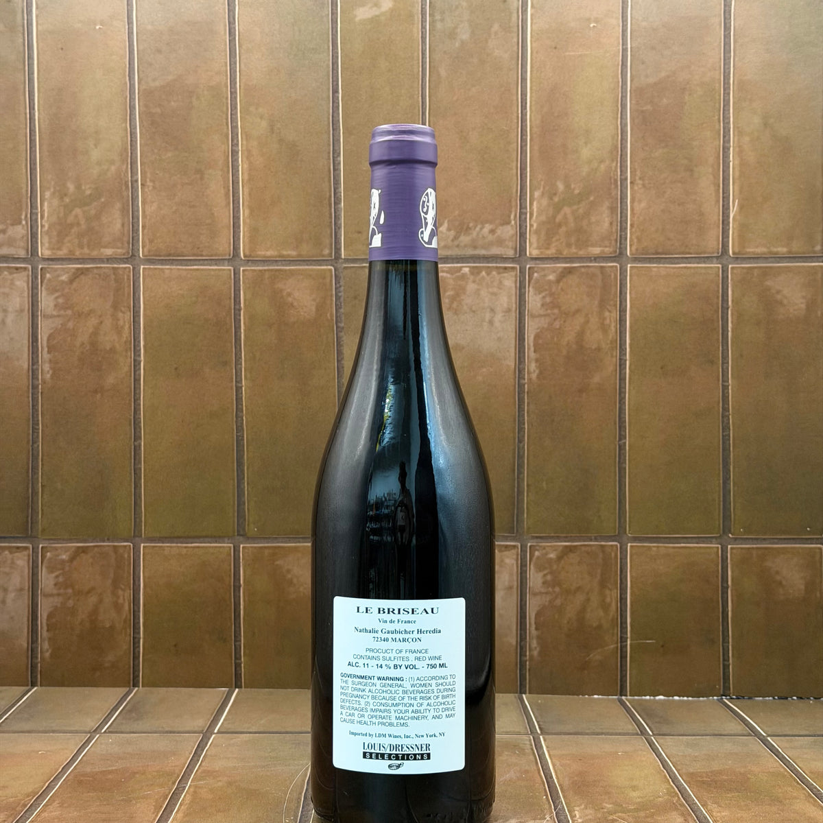 Domaine le Briseau, 'Patapon', Loire Valley, France, Pineau d'Aunis 2023