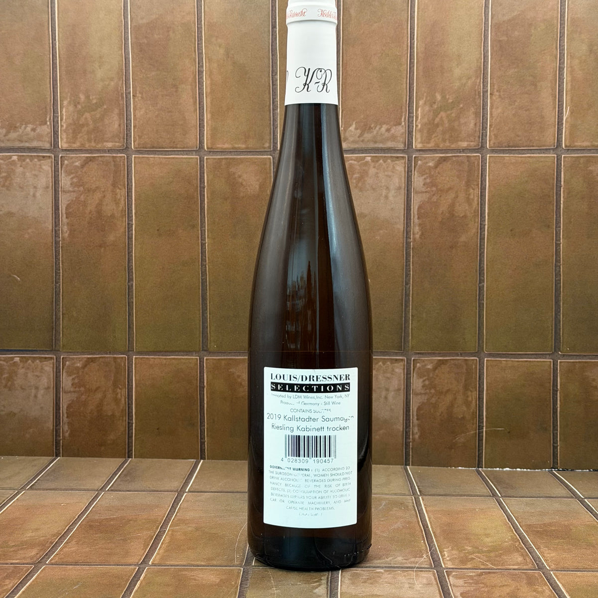 Koehler-Ruprecht, 'Kallstadter Saumagen Kabinett Trocken', Pfalz, Germany, Riesling 2019