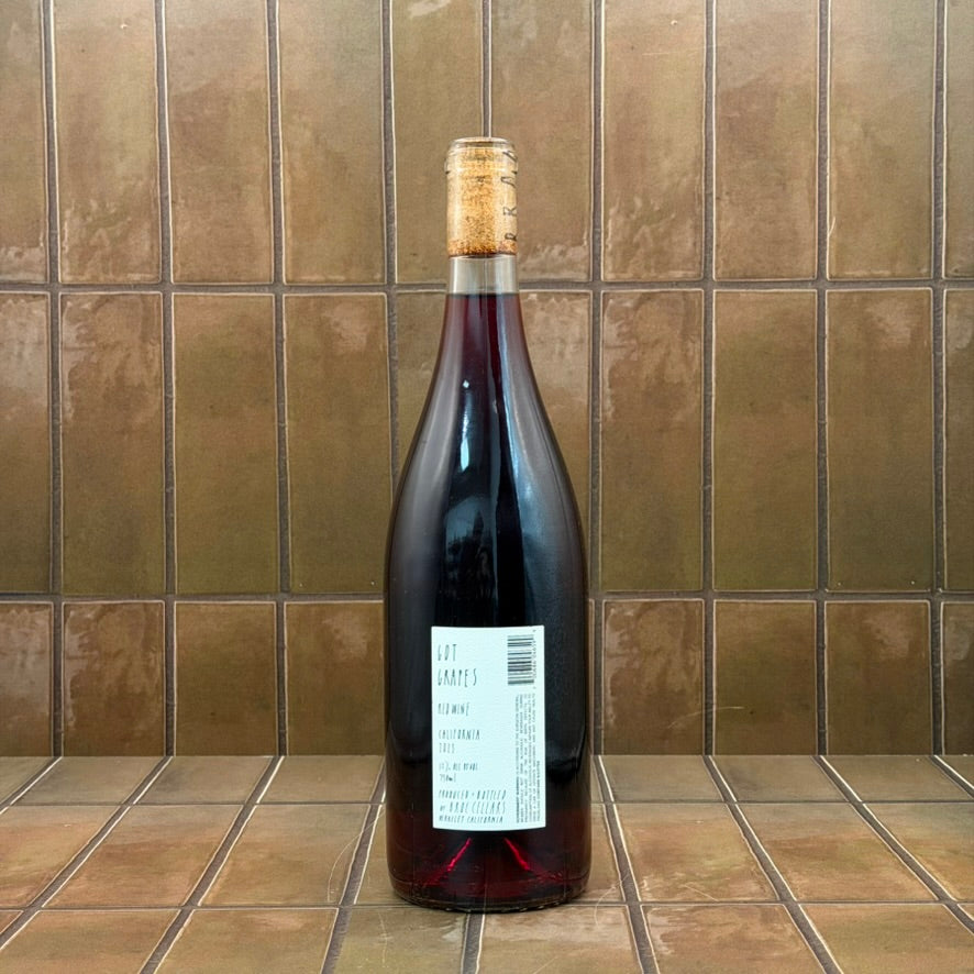 Broc Cellars, 'Got Grapes', California, Red Blend 2023