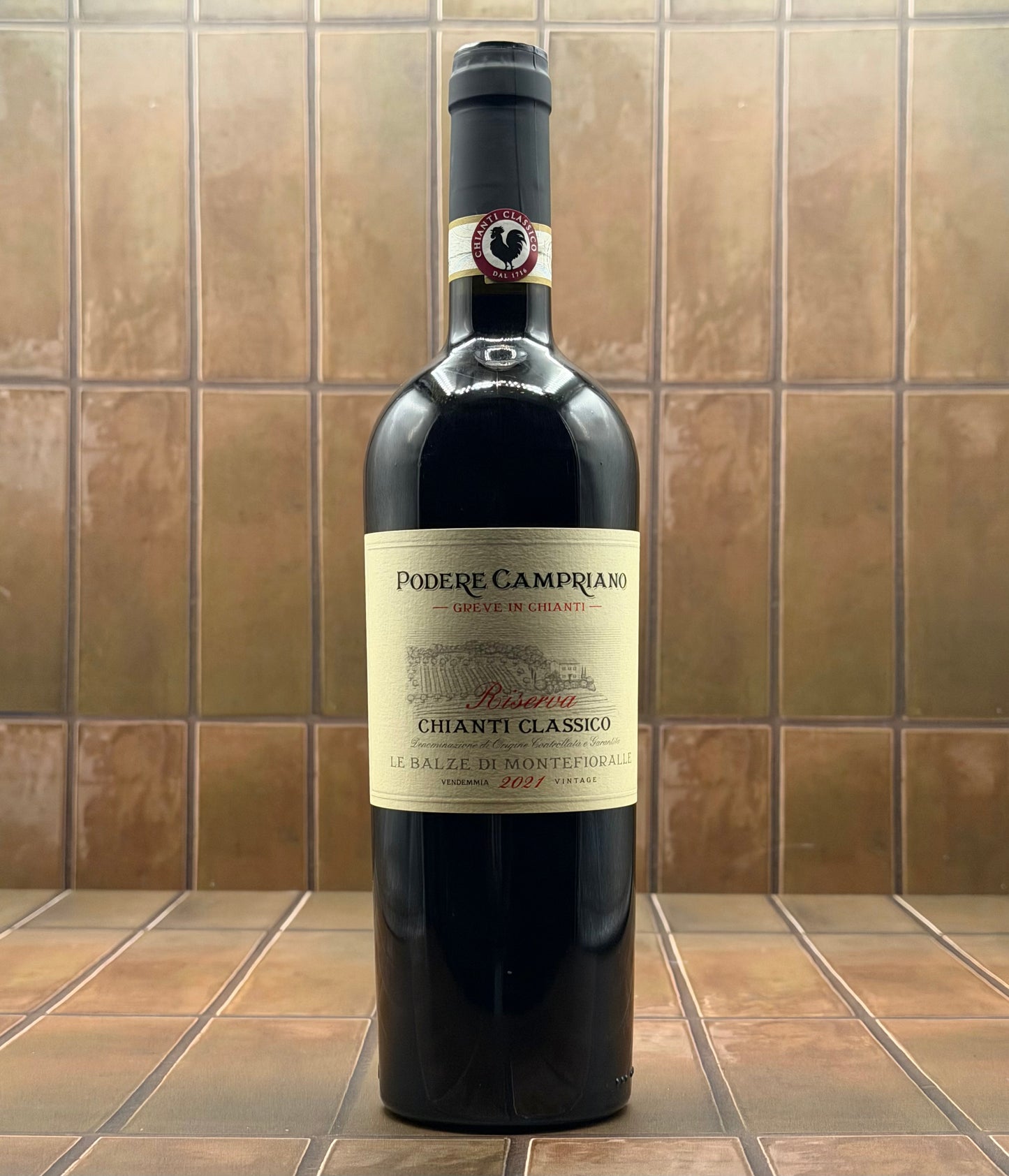 Campriano, 'Riserva' Chianti Classico, Tuscany, Italy, Sangiovese 2021