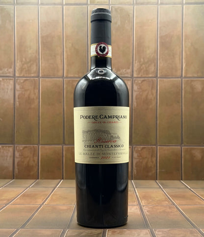 Campriano, 'Riserva' Chianti Classico, Tuscany, Italy, Sangiovese 2021