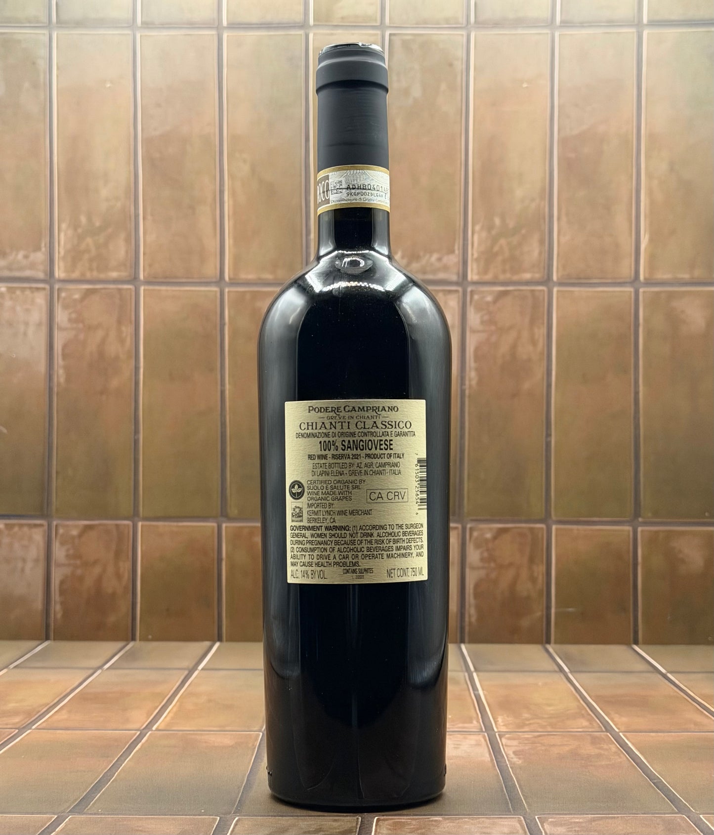 Campriano, 'Riserva' Chianti Classico, Tuscany, Italy, Sangiovese 2021