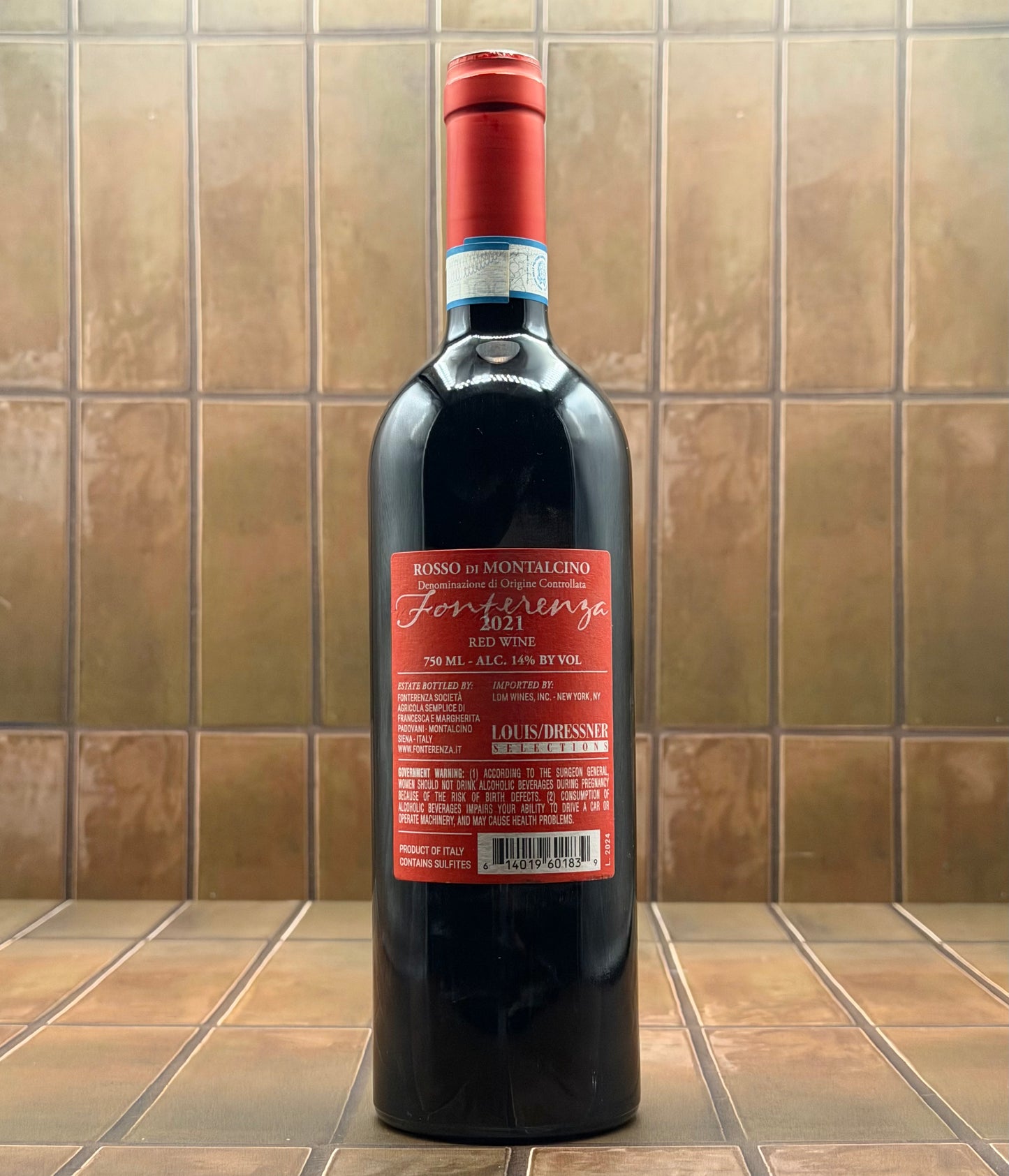 Fonterenza, Rosso di Montalcino, Tuscany, Italy, Sangiovese 2021