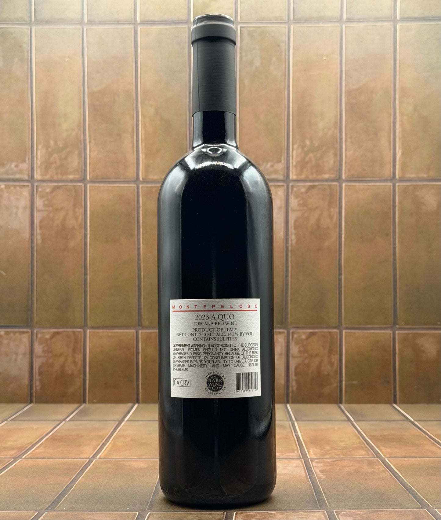Montepeloso 'A Quo' Costa Toscana, Tuscany, Italy, Sangiovese Blend 2023