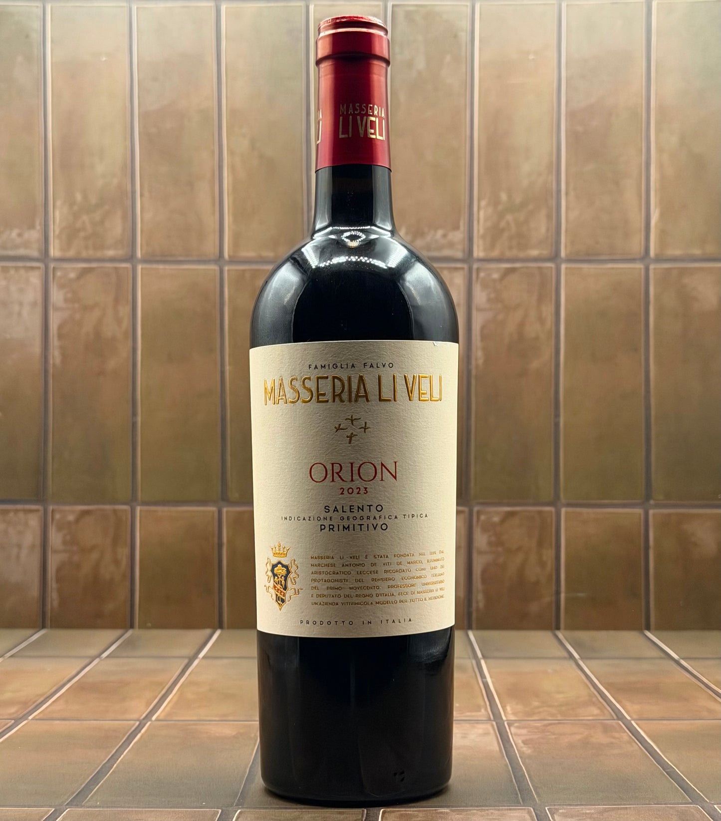 Li Veli, 'Orion', Puglia, Italy, Primitivo, 2024